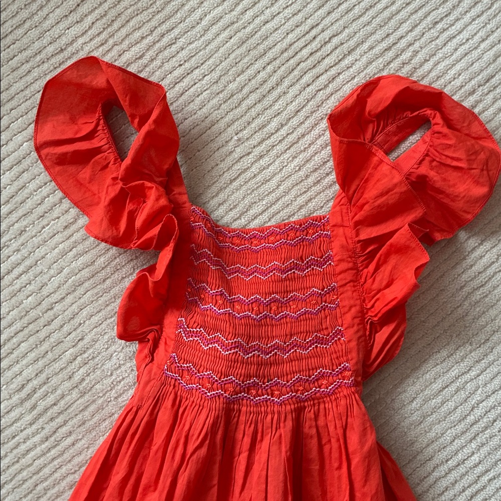 Jacadi Ruffle Smocked Dress - Picture 9 of 12